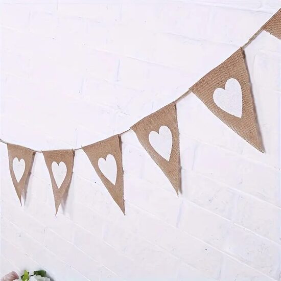 12 Flag Garland – Kids Room Décor, 3 m