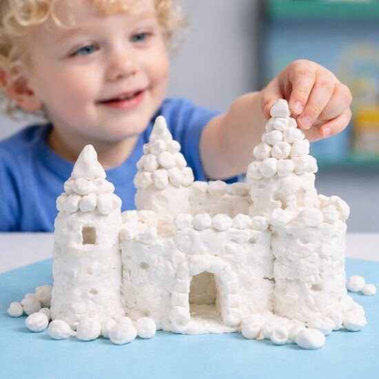 Gaisa žūstošs īpaši viegls modelēšanas māls bērnu radošajiem darbiem (50 gab. komplekts)