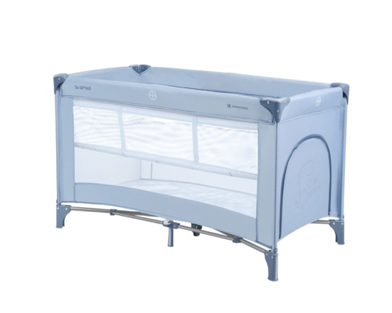 Divlīmeņu ceļojumu gultiņa bērniem