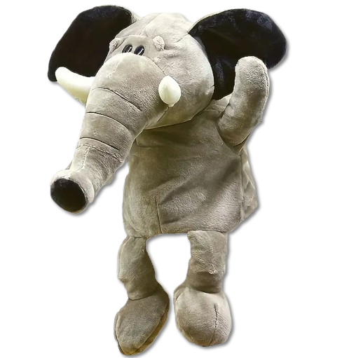 Hand Puppet Elephant – Interactive Plush Toy For Sensory Storytelling