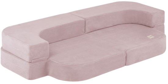 Salokāms bērnu dīvāns-gulta “Foldie”, zemeņu saldējums  170 cm