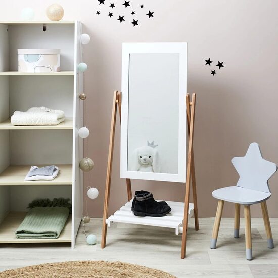 “Bella” Freestanding Children’s Mirror – Safe, Inspiring, and Aesthetic Interior Accent