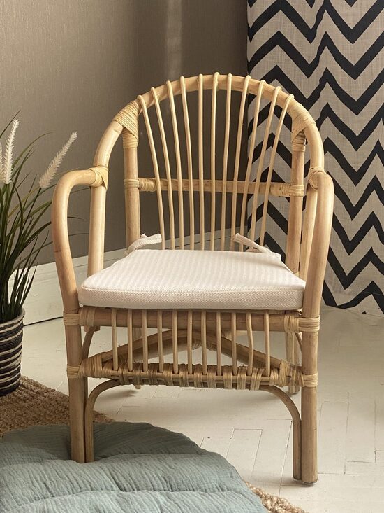 Wicker children's chair Montana
