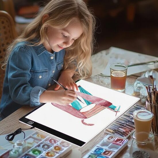 Sense Éveil Light Pad for Drawing and Creative Activities
