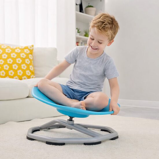 Sensory Spinning Shell Chair for Kids
