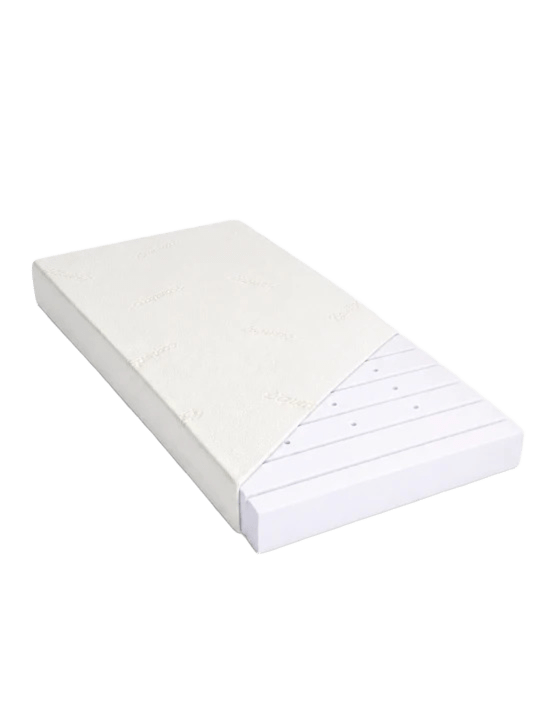 Laste vahtmadrats bambuskiust katte ja ventilatsiooniavadega, 70 × 140 cm