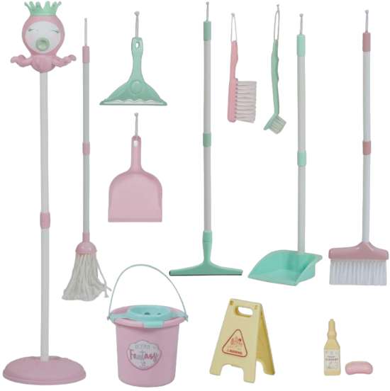 Ocean Fantasy Cleaning Set with Accessories